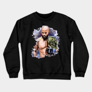 Demetrious Johnson is the real life "Mighty Mouse" Crewneck Sweatshirt